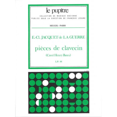 Jacquet de la Guerre: Pieces de clavecin