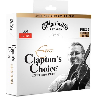 MEC12-LTD Eric Clapton Phosphore Bronze Light 12-54