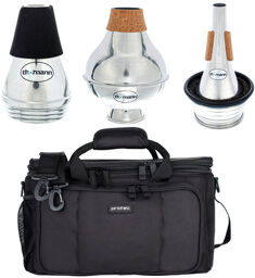 Trumpet Alu Mute Set Noir