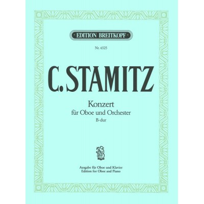 Stamitz C. - Oboenkonzert B-Dur - Hautbois, Piano