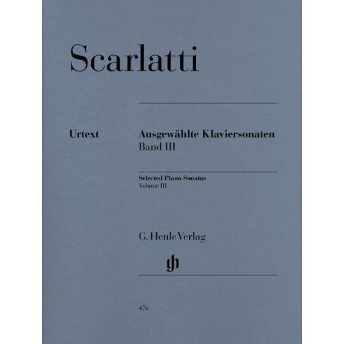 Scarlatti D. - Selected Piano Sonatas, Volume Iii