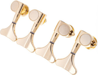 Parts Bass Tuners Set Gold Or haute brillance