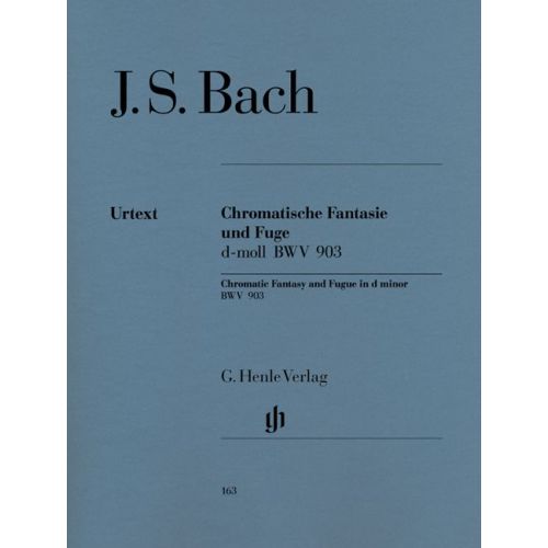 Bach J.S. - Chromatic Fantasy And Fugue D Minor BWV 903 And 903a