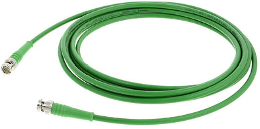 BNC Cable 75 Ohms 5m Vert