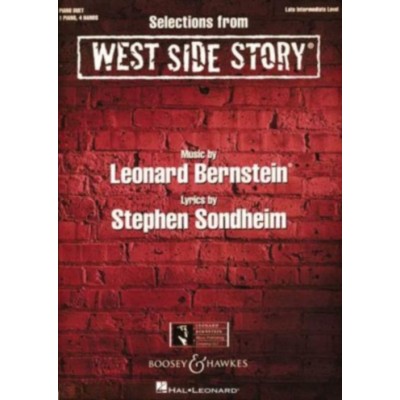 Bernstein Leonard - Selections From West Side Story - Piano 4 Mains