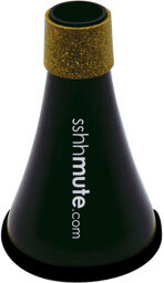 Practice Mute Piccolo Trp. BK Noir
