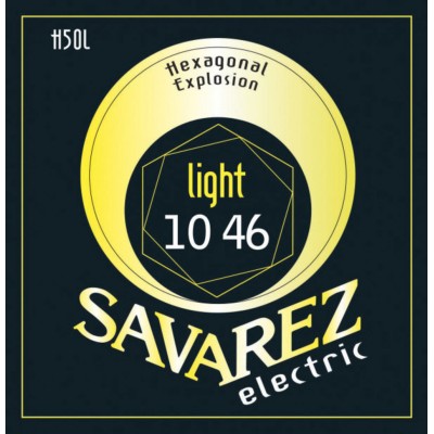 Hexagonal Explosion Nickel Light .010-.046 H50L
