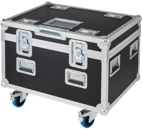 Flightcase 4x TMH-X4 wheels Noir laminé