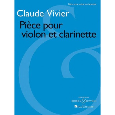 Vivier - Pièce Pour Violon et Clarinettete - Violon et Clarinette