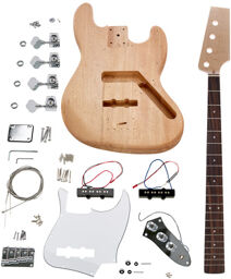 Bass Guitar Kit J-Style Naturel