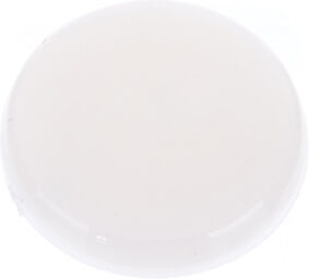 Finger Button Insert Tpt.,Cor. blanc