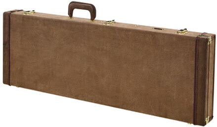 Deluxe Case E-Guitar Vintage Vintage Brown