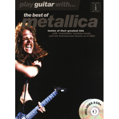 METALLICA - PLAY GUITAR WITH - BEST OF + 2 AUDIO EN LIGNE - GUITAR TAB