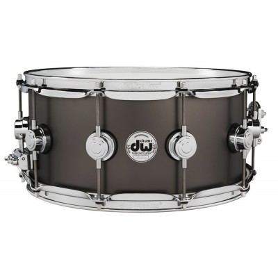 Satin black over brass 14x6,5