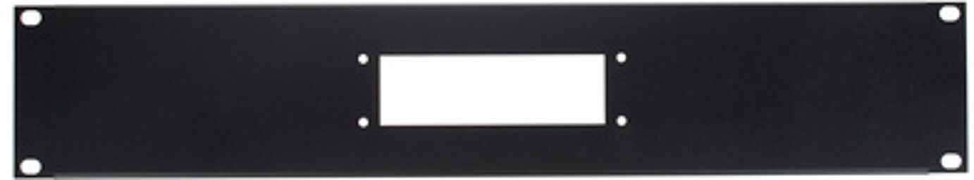 Rack Panel 2U 1x Harting B24 noir