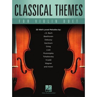 Classical Themes For Violin Duet