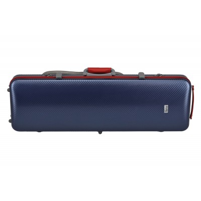 Fun Rectangulaire Bleu/Noir - Violon 1/2 & 4/4
