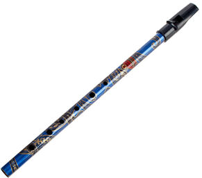 Boho Whistle Paisley Blue Paisley bleu