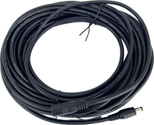 DC Extension Cable 10m noir