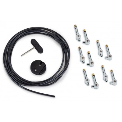 Set Solderless 10 Jack Cable 3 M 1 Coupeur 1 Cle CAB-pw-SET-cr