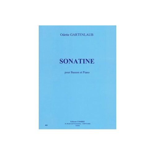 Gartenlaub - Sonatine - Basson et Piano