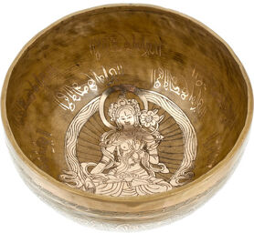 Tibetan Engraved Bowl 1500g