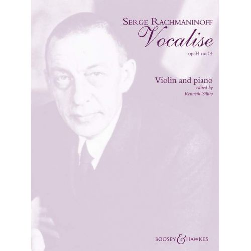 Rachmaninoff Serge - Vocalise Op.34 N°14 Violon et Piano