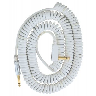 VCC90 Câble Jack Spirale 9M Blanc