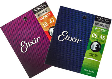 Elixir Acoustic/E-Guitar Bundle