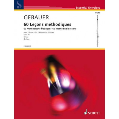 Gebauer - 60 Leçons Méthodiques Op. 31 - 2 Flutes