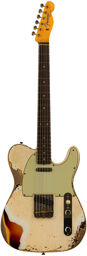 60 Tele Custom AOW/CH3TSB LTD Aged Olympic White over Chocolate 3