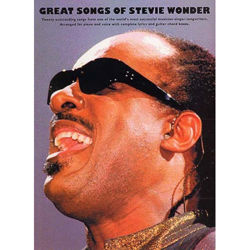 WONDER STEVIE - GREAT SONGS OF STEVIE WONDER - PVG