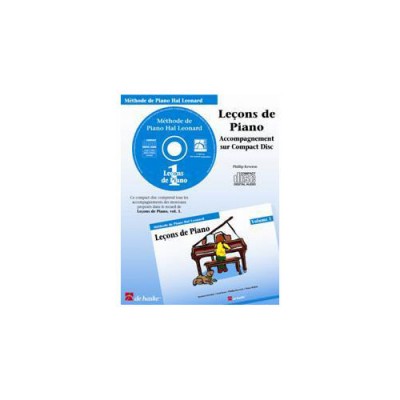 Methode - Leçons De Piano, Vol. 1 Cd Seul