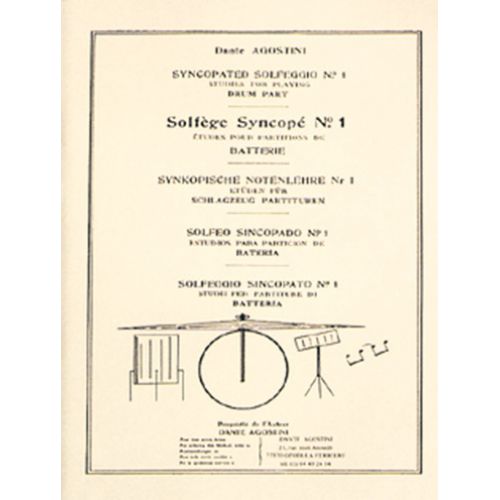 Agostini - Solfege Syncope Vol. 1