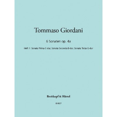 Giordani - 6 Sonatas Op. 4a Op. 4a