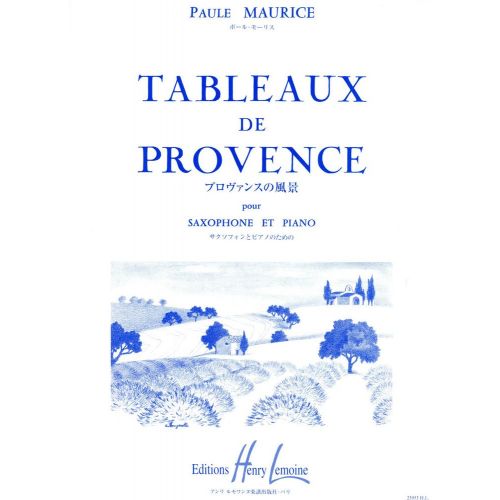 Maurice Paule - Tleaux De Provence - Saxophone, Piano