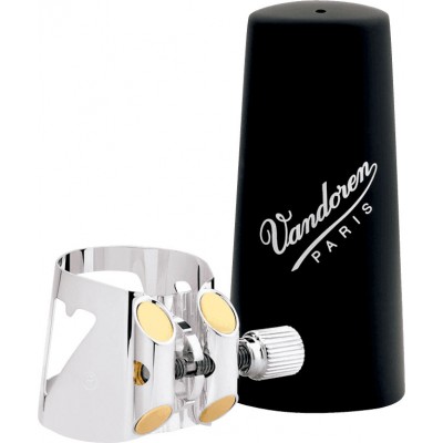 Ligature Optimum Clarinette Contrebasse + Couvre-bec Plastique