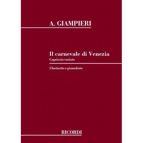 Giampieri A. - Carnevale Di Venezia - Clarinette