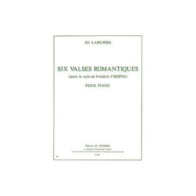 Laburda - Valses Romantiques (6) - Piano