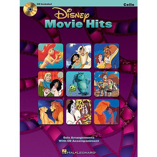 DISNEY MOVIE HITS + TELECHARGEMENT AUDIO- CELLO