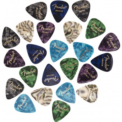 351 Shape Premium Picks 24 Count Pack Multi-Color
