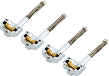 4 KickAss Saddle Set - Chrome