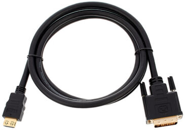 PI3000-020 HDMI/DVI Cable 2.0m noir