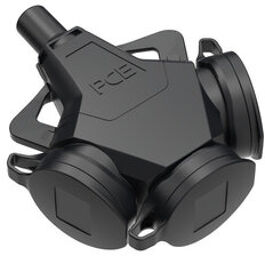 243711-ssc Taurus2 3Way Socket Black with black connector cover