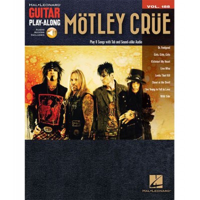 Guitar PLAY-along Vol.188 - Motley Crue
