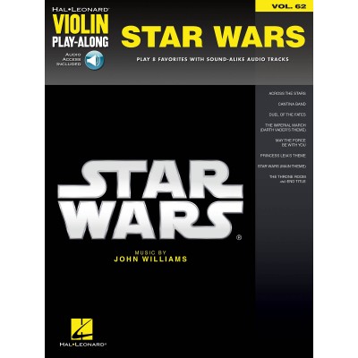 Williams John - Star Wars - Violin Play Along - Violon