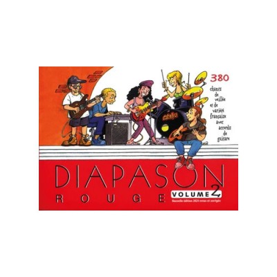 Diapason Rouge Vol.2 : 380 Chants (édition 2024)
