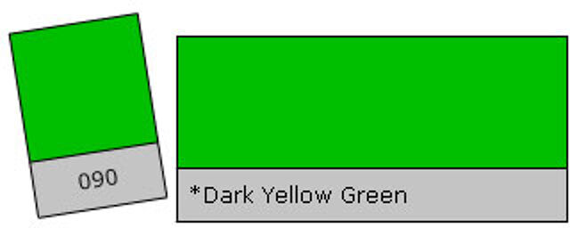 Filter Roll 090 D.Yellow Green Dark Yellow Green