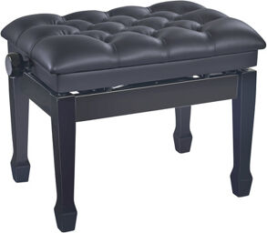 13965 Hydraulic Piano Bench black glossy finish