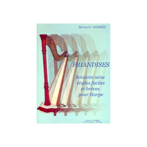 Andres - FRIANDISES-76 Etudes Faciles - Harpe